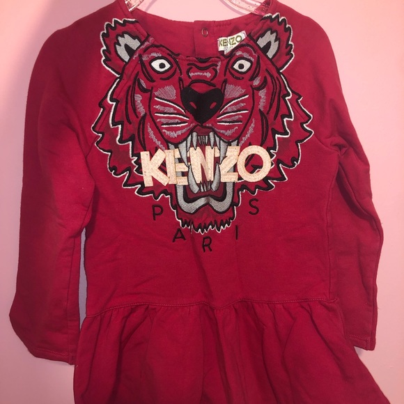 kenzo girl dress